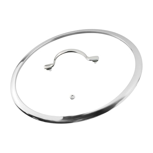 Woogim 12 Inch Tempered Glass Lid with Steam Vent