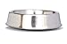 Iconic Pet 64 oz / 8 Cup Anti Ant Stainless Steel Non Skid Pet Food/Water Bowl - Noise Free Ant Resistant Dog/Cat Feeding Bowl with Unique Design and Rubber Base Makes it an Elegant Ant Proof Dish