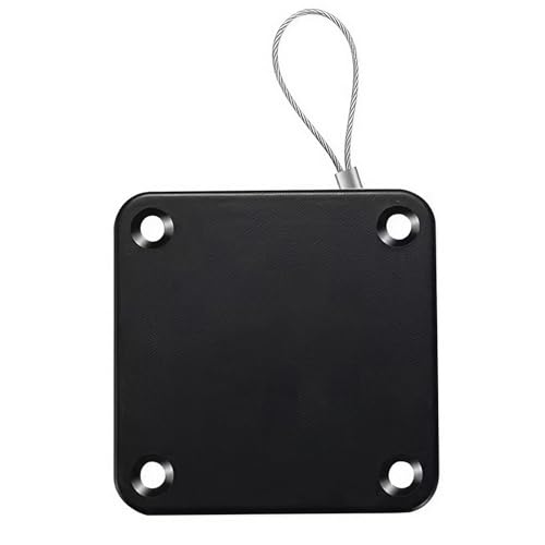 Cierrapuertas automático con cordón de 1000g para exterior e interior negro 2