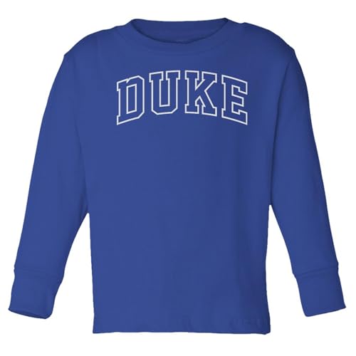 Vintage Duke Toddler Long Sleeve T-Shirt Royal 5T