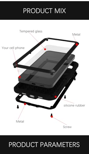 Coque intégrale antichoc Samsung S25 FE robuste de qualité militaire LOVE MEI