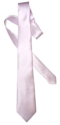 BOY'S NeckTie Solid VIOLET Light Purple Youth Neck Tie NEW2