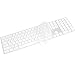 COOSKIN TPU Keyboard Cover Protector for 2017 Released Apple Magic Keyboard with Numeric Keypad US Layout A1843