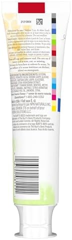 Burt's Bees Kid's Fluoride Free Toothpaste, Fruit Fusion, 95 mL (Pack of 2) — view 19