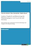 Analyse, Vergleich und Bewertung der Plakatkampagnen von Coca-Cola und fritz-kola: Entwicklung eines einheitlichen Kriterienkatalogs zum Vergleich von Plakatwerbung