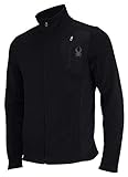 Spyder Men's Raider Full Zip Sweater, Black-F20 Small