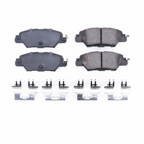 Image of PowerStop Rear Brake Pads for Mazda CX-5 2016-25 - Z17 Ceramic Brake Pads with Installation Hardware, 17-1846