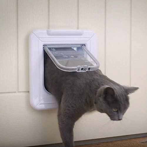 Cat Mate Elite Microchip Cat Flap W/ Timer Control #TOP3