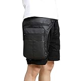 Fekesu Waterproof Oxford Drop Leg Bag for Men Motorcycle Riding Mens Fanny Pack Multi-Function...