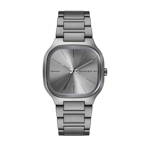 Skagen Men's Mellem Three-Hand Gray Stainless Steel Watch
