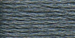 DMC Six Strand Embroidery Cotton 100 Gram Cone: Pewter Grey