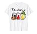 Oktoberfest Tasse à boire avec drapeau allemand pour homme et femme T-Shirt