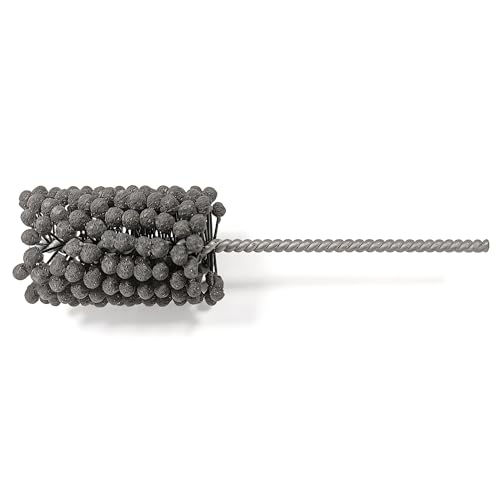 Flexible Cylinder Hone Tool Engine Brake Cylinder Deglazer & Bore Refinishing Brush | Ball Style Abrasive for Honing Deburring & Cross-Hatching (2 (50.8mm) 240)