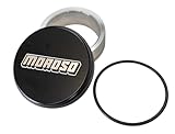 Moroso 85297 Filler Cap Kit, Weld In, Universal, Black, w/Logo
