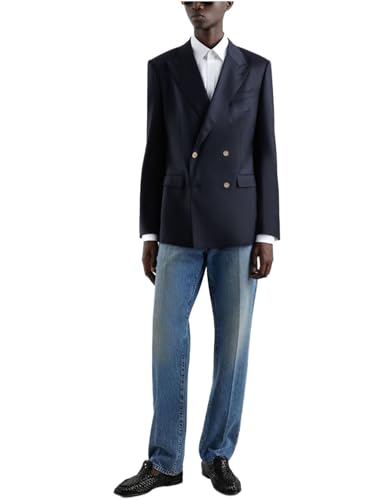 Veste de costume à double boutonnage homme pour mariage et affaires