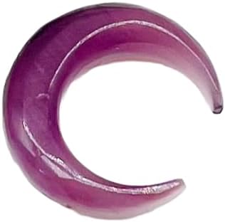 Uni Craft Purple Cat's Eye Stone Hand Crafted Nose Piercing Naga Body Jewelry Septum Pincher Gauges Size 12g (2mm) to 0000g (12mm) Customized Size & Wholesale Also Available