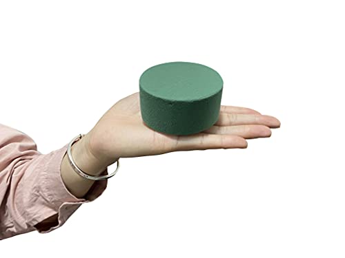 6 Pcs Round Flower Arrangement Kit, Wet Floral Foam, For Wedding, Aisle Flowers, Party Decoration 3 Inch #TOP2