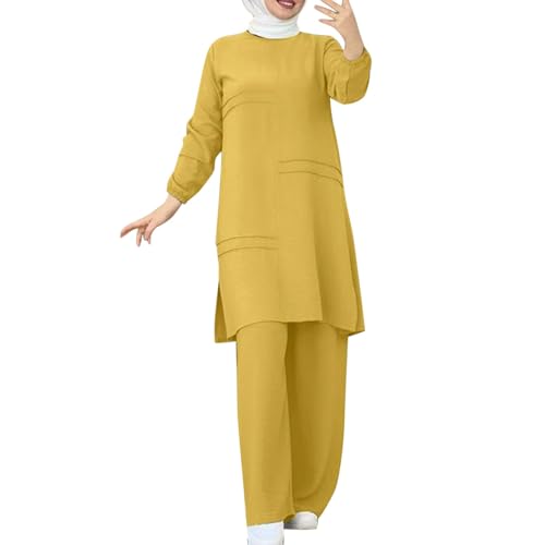 Robe de l'Aïd ample vêtement pudique femme musulmane doux