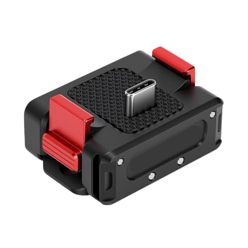 Adaptador de carga base de montaje portátil compatible con cámara de acción 4 y 3 diseño flexible