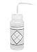 Bel-Art F11646-0638 Safety-Labeled 2-Color LYOB Wide-Mouth Wash Bottles; 500ml (16oz), Polyethylene w/Natural Polypropylene Cap (Pack of 6)
