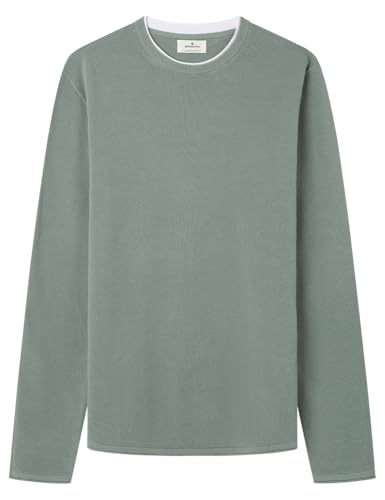 Pull basique homme Springfield en maille confortable pour le quotidien