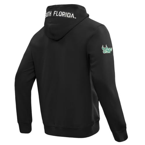 Image of Pro Standard Mens College Classic Chenille Cotton Double Knit Full Zip Hoodie