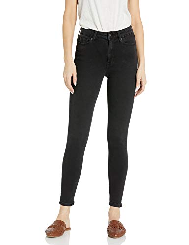 Amazon Brand - Goodthreads Women's High-Rise Skinny Jean, Gunmetal 25 Short