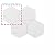 Avant Decor | Peel and Stick Kitchen Backsplash Tiles | Stone Composite Large Hexagon Tile | Stick On Wall Tiles | Easy DIY Installation | 5” x 5” | Sample Tile
