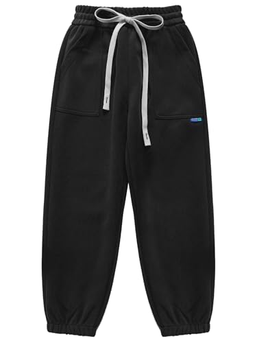 Kids Girls Boys Jogger Lightweight Hiking Casual Pants Elastic Waistband Sweatpants Outdoor Workout Skateboarding3