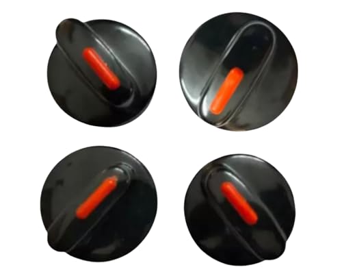 Image of Sun Flash Gas Stove Knob 4 Pieces - Style Code 148Compatible with Prestige, Butterfly, Usha, Surya, Sun Flame, Super Flame Gas Stove, and More (Pack of 4STYLE Code 08)