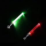 Lightsaber Lot Compatible with Lego- 2 Colors Red, Green, USB Powered