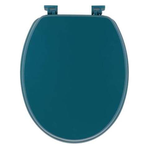 Abattant WC en Bois TENDANCE Bleu Tahitien thumbnail