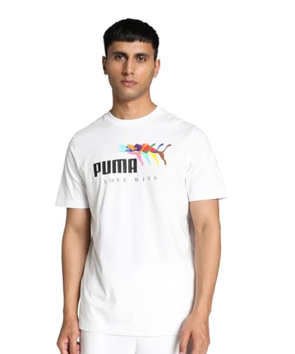 Image of Puma Men's Printed Regular Fit T-Shirt