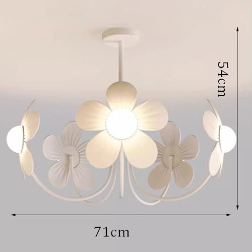 Lustre blanc luminaire pour salle de bain moderne plafonnier