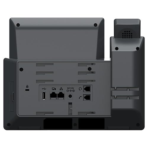 Image of Grandstream GRP2650 IP Phone | 14 Lines, 6 SIP Accounts | 5 inch Color Display | Wi-Fi 5 | Dual Port Gigabit Ethernet with Built-in PoE
