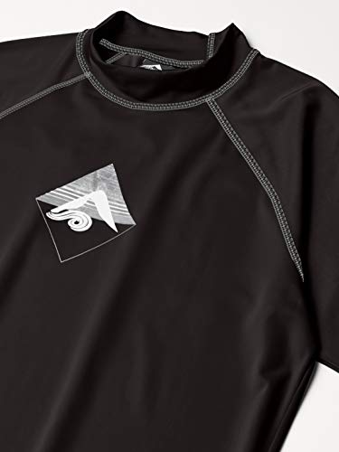 Image of Kanu Surf Men's Fiji UPF 50+ Short Sleeve Sun Protective Rashguard Swim Shirt