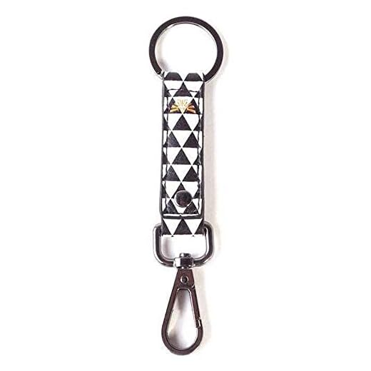 The Legend Of Zelda - Llavero con Colgante, Color Blanco y Negro