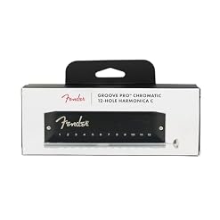 Fender Groove Pro Chromatic Harmonica, Stocking Stuffers, 12-Holes, Key of C - Les Beatles, Paul McCartney, John Lennon, RIngo Starr, George Harrison Fender Groove Pro Chromatic Harmonica, Stocking Stuffers, 12-Holes, Key of C – Image 5