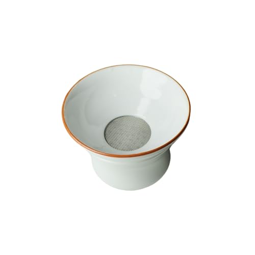 Tea Infuser for Loose Leaf Tea, Ceramic Tea Filter With Fine Mesh For Chinese Gongfu Tea Accessory