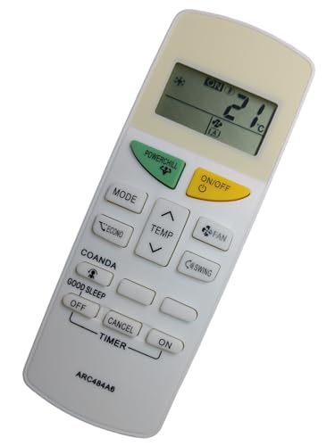 Image of AMAZOR Ac Remote- Model132e ARC484A6 Compatible with Daikin Ac Remote Original | Suitable for 1 | 1.2 | 1.3 | 1.5 | 1.8 | 2 | 2.2 | 2.5 | 3 Ton Split and Window Air Conditioner