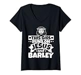 Girl runs on Jesus and barley