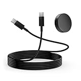 Oopaicnn 25W Watch Charger Dual USB-C Cable Super Fast Wireless Charging Station for Galaxy Watch 7/6/5/4 Series & S25/S24/S23/S22 Ultra/Z Flip 6 3.3ft (No Adapter)