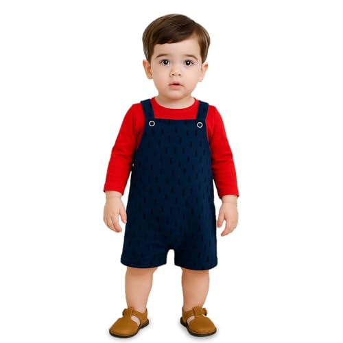 Image of Kidbea Cotton Baby Romper for Boys & Girls | Full Sleeve Bodysuit Jumpsuit for Infants | Soft, Breathable & Skin-Friendly | Multiple Cute Designs