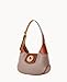 Dooney & Bourke Handbag, Pebble Turnlock Hobo 26 - Brown