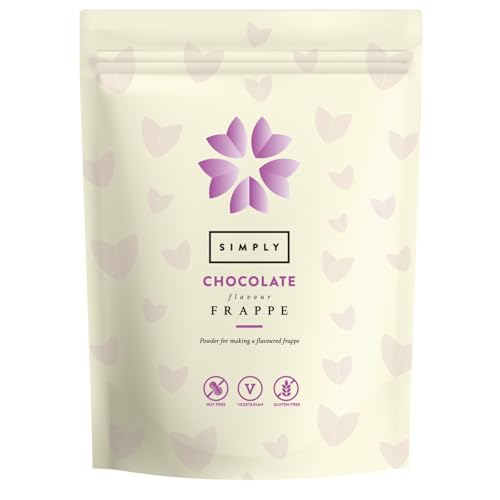 Simply Chocolate Frappe Powder Nut Free & Gluten Free Frappe Powder for Iced Drinks (1 Kg)