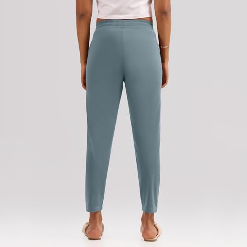 Image of BlissClub Women Mid Rise Tapered Casual Pants
