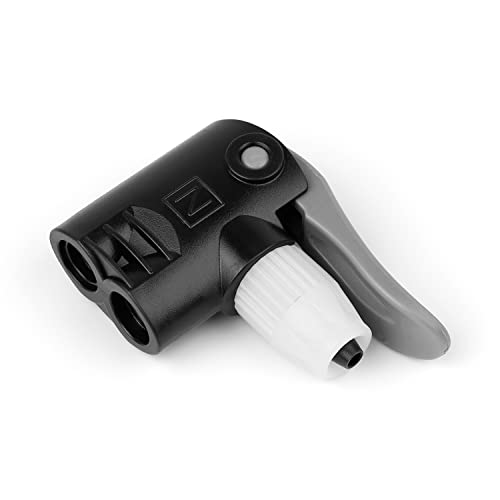 KLEHOPE - Adattatore per pompa per bicicletta, pompa di ricambio per pompa Presta e testa di ricambio per pompa da bicicletta, per biciclette e moto
