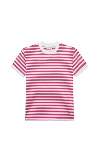 Image of Classic Girlls Striped T-Shirt,Short Sleeve, Crew Neck