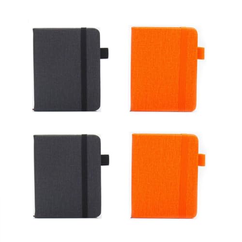 Carnet A7 rechargeable de poche lot 4 pièces bloc-notes vierge agenda nomade mini mémo