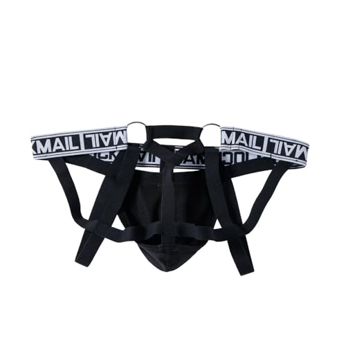 JOCKMAIL Mesh Breathable Jockstrap Athletic Supporters for Men Jock Strap Male Underwear